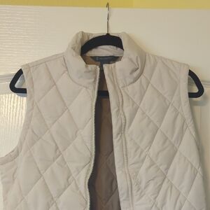 Free Country Quilted Vest in Light Beige